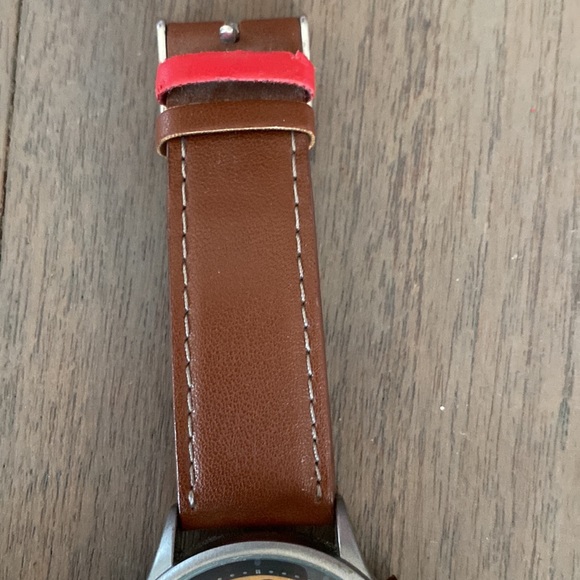 Mens Original Penguin wood face watch. - Picture 3 of 5